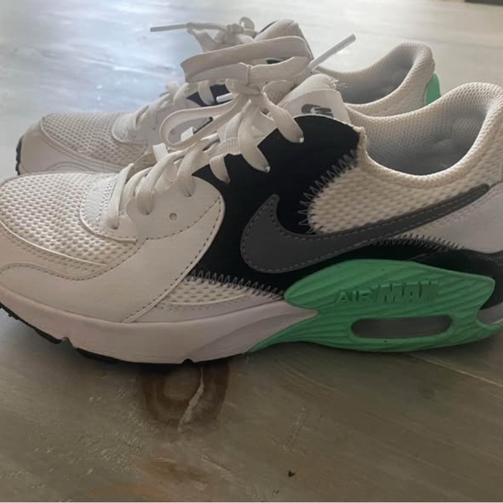 Nike Air Max green black white